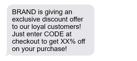 exclusive discount offer