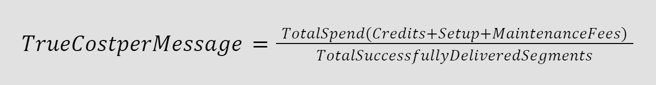 True-Cost-Per-Message-Calculation